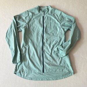 Ultimate Direction Teal Womans Lightweight Running Walking Breeze Jacket S Teal